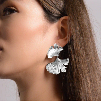 Lena Earrings - Silver