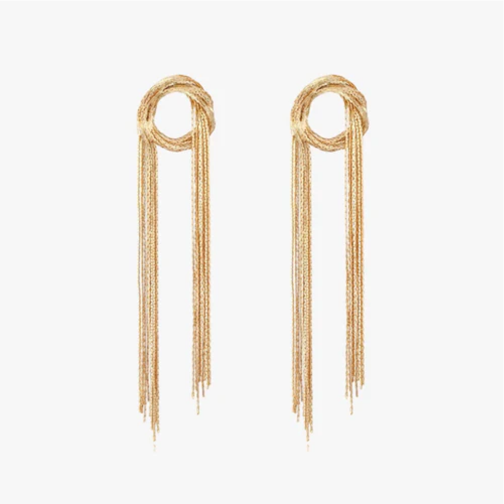 Omari Long Earrings